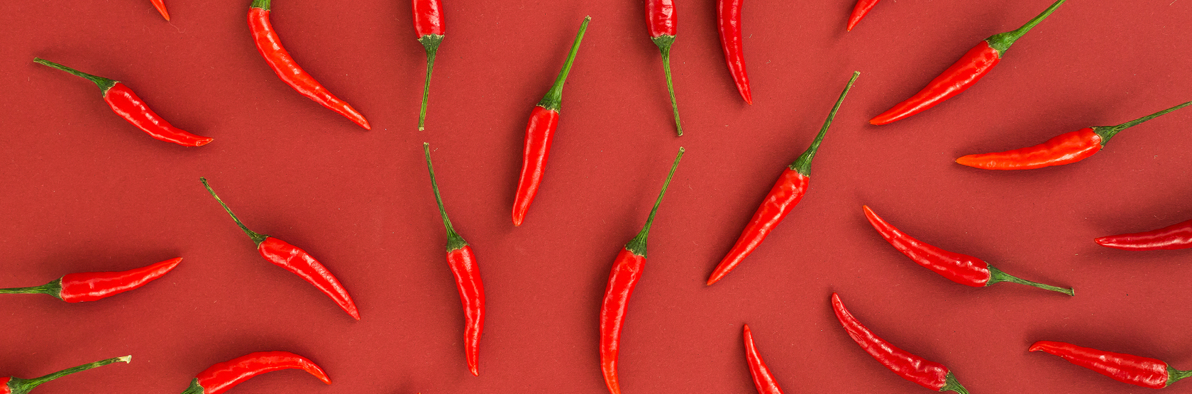 Aufnahme von Chilischoten