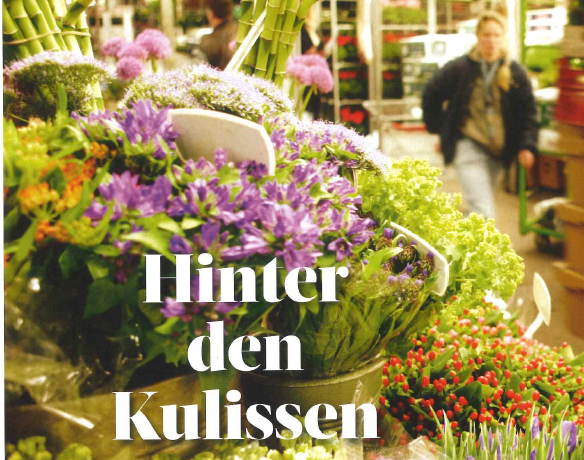 Blumen in der Blumengroßmarkthalle